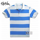 【百家衣社】GIORDANO/佐丹奴纯棉珠地翻领短袖T恤T028 拆洗水标