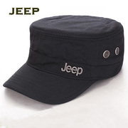 吉普jeep帽子户外休闲平顶帽，男式军帽鸭舌帽太阳帽韩版潮