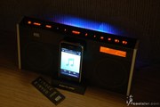 奥特蓝星alteclansing双钟控收音机，苹果ipod底座m402sr音箱