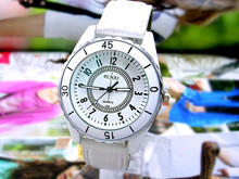 Blanco 2011 Año Nuevo de nuevo de moda los relojes grandes, cinturones precio de los relojes [54320]