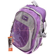 超悦9208学生书包 粉灰紫蓝/4色选 旅行包 双肩卡通背包