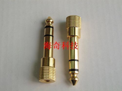 镀金3.5孔转6.5头小转大转接头调音台转接头在类目 3C数码配件, 电子元器件市场, 线材/线类, 转接头中 - 来自Buy2taobao.com提供专业的淘宝代购服务