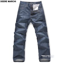 【5151m】DEERE MARCHI时尚前卫超炫纯棉水洗直筒牛仔裤9610