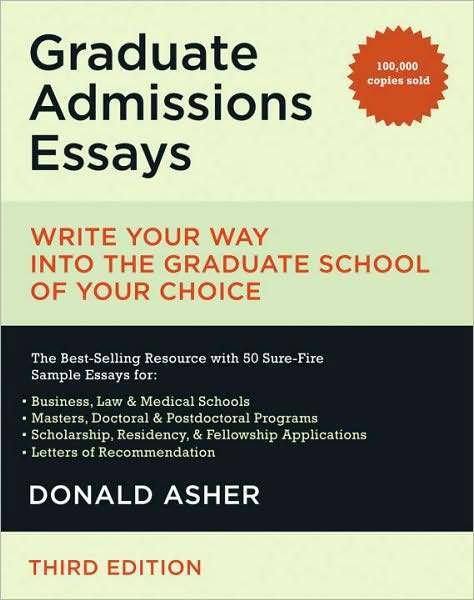 Graduate Admissions Essay