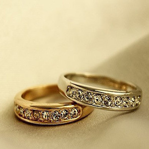  0880 小辣椒同款 时尚小巧单圈碎钻戒指 尾戒 女 指环