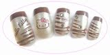 正版Hello Kitty自黏式彩绘指甲贴片(假指甲24片)-C006
