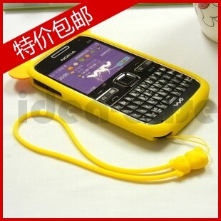 包邮诺基亚<span class=H>E</span><span class=H>72</span>手机套轻松熊<span class=H>E</span><span class=H>72</span><span class=H>i</span>保护套 外壳 彩壳软卡通硅胶壳
