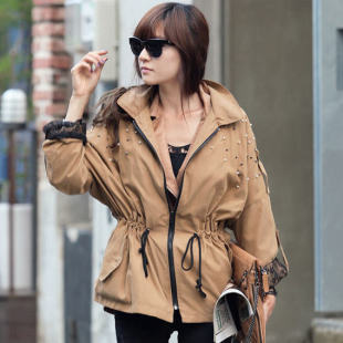 迪赛尼斯 2012秋装新款女装正品牌 时尚收腰长