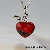 施华洛世奇专柜正品TIES OF LOVE爱心结水晶项链992701现货