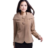 Spring jackets 2012 new women's temperament, personality woolen coat of a short section of the Korean version