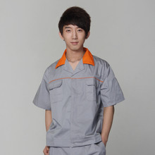 金伟乐G504工程服套装  维修工工作服 汽修服装 劳保服装