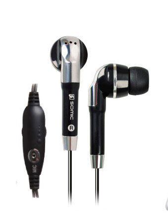 Somic/声丽 MX-110 入耳式耳塞带麦 笔记本专用耳机耳麦