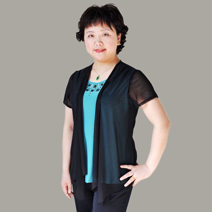 气质年轻妈妈装中年女装服饰大码女装夏装热销厂家直销 价格:59.00