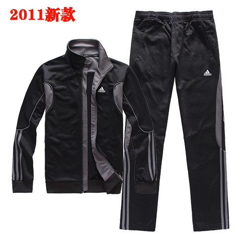 秋装2011新款<span class=H>促销</span>运动服 882131A  男运动套装 黑色