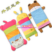 韩版动物造型儿童枕头定型枕，荞麦壳保健枕可配棉枕芯
