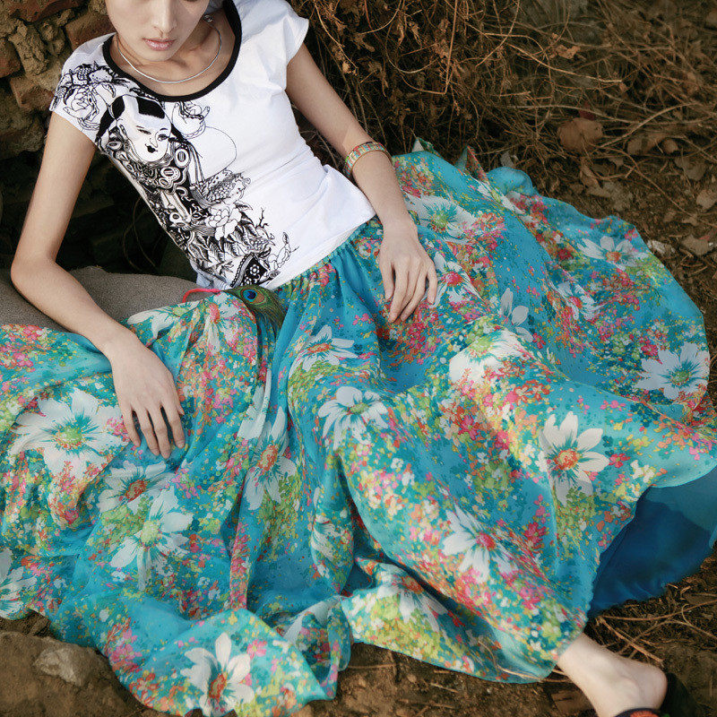 2012夏装新款 韩版正品 女士精品 <span class=H>依恋</span>美Y.LM504爆款半身裙
