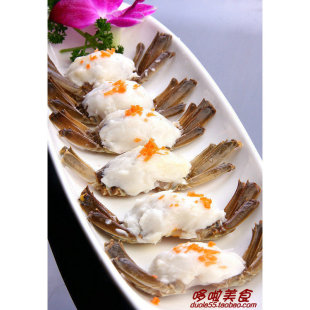  【哆啦】新品促销特大水晶蟹脚肉海鲜螃蟹 蟹脚 德财-蟹脚肉 250g