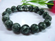 天使之石 天然绿龙晶12mm圆珠手链