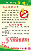 海报印制208海报展板，素材(制作)1148戒烟的好处