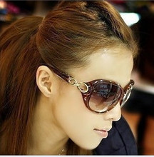 Caliente!  2011 nuevas gafas de sol dior mujeres 122 gafas de sol de protección UV gradiente
