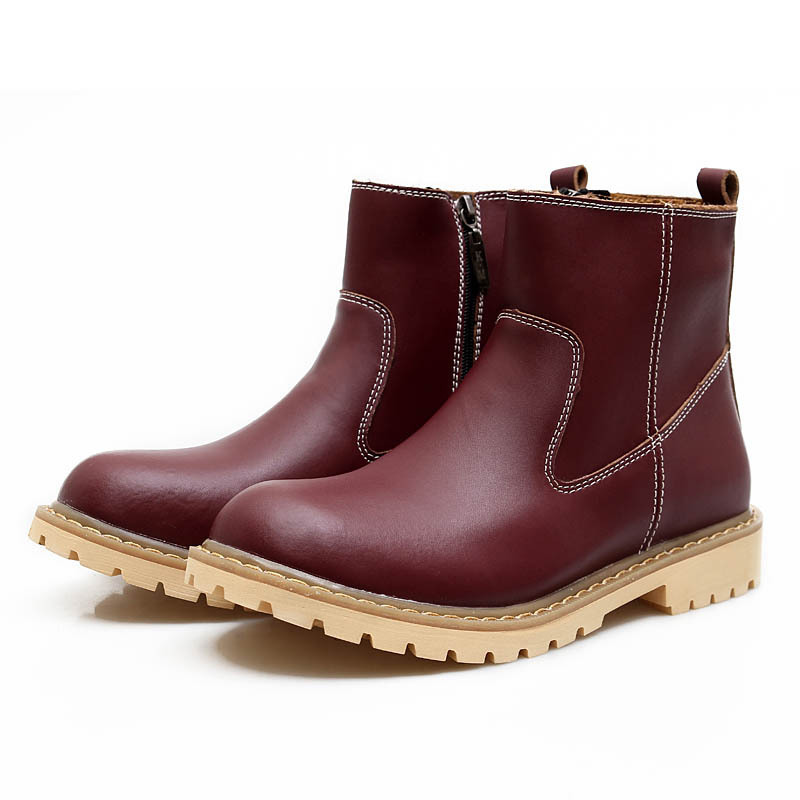 Ботинки мужские Topstar Footwear 801 Официальные Круглый носок Верхний слой из натуральной кожи Мягкая кожа Зима Однотонный цвет Хлопок Повседневная Ботинки мужские Topstar Footwear 801 Официальные Круглый носок Верхний слой из натуральной кожи Мягкая кожа Зима Однотонный цвет Хлопок Повседневная
