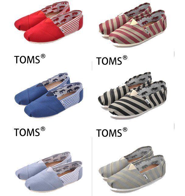<span class=H>TOMS</span>同步快乐玛丽帆布鞋海军条纹款JM016斑马纹情侣款 亮片款