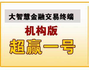 大智慧超赢机构版 超赢1号2号 包沪深实时L2 季卡  沪深实时超赢