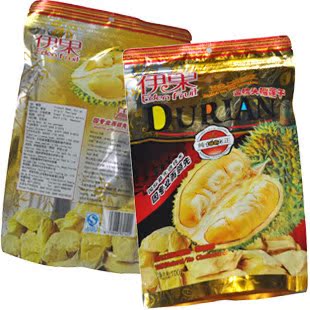  伊果 泰国金枕头榴莲干 100克  好吃不得了零食