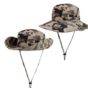 户外摄影帽子丛林帽，迷彩奔尼帽大头围，帽男女防晒沙滩大檐帽