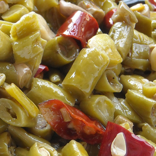  现做现卖 私房菜下饭菜 天椒酸豆角酸缸豆角/酸辣具全/坛子菜腌菜