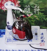 青花茶煮电磁陶瓷新型自动停抽水煮水壶，智能茶炉水壶