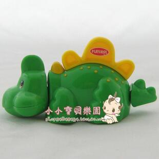 冲冠特价婴儿宝宝玩具孩之宝playskool 手推四轮小恐龙 头尾会动