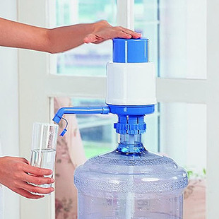 便携式 手压式饮水机 手压式饮水器 桶装水压水泵 取水器抽水机