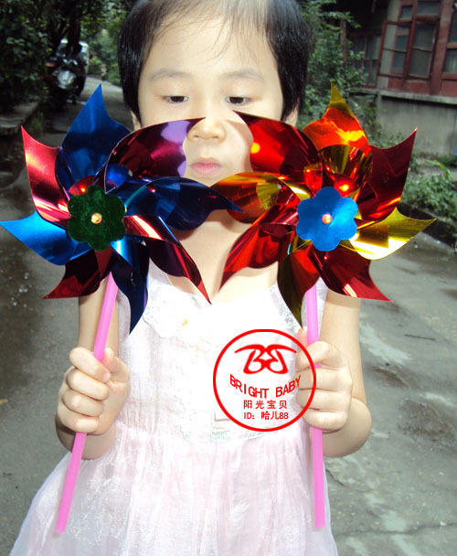 Lovely windmill A Plastic windmill Assemble their own DIY Toys 1 yuan/only Multicolor randomin the Toy/Childs/Puzzle/Building block/Model , Outdoor sports/Leisure/Traditional toys , Windmill category - from Buy2taobao.com to provide professional Taobao agent buy service