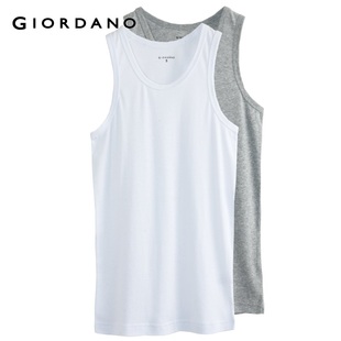 Giordano men's underwear two Pack in summer 2012 new simple but elegant round neck vest underwear 01242033