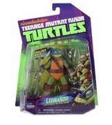 孩仕宝玩具模型忍者神龟，tmnt2012版达芬奇可动人偶正版