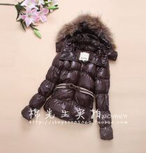 【棉先生 意大利品牌】女款泡泡款 带腰带修身羽绒服 S2549