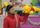 浩浩的Disney乐园正版维尼抱枕
