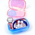 丹尼尔のhello kitty 新品迷你卡通隐形眼镜盒非专柜