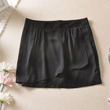 品牌折扣正品女装剪标外贸原单夏装OL短裙2012女装新品纯色半身裙