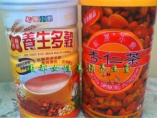  台湾原装进口私房小厨 紅麴燕麦养生多穀+杏仁茶,173.8元包快递