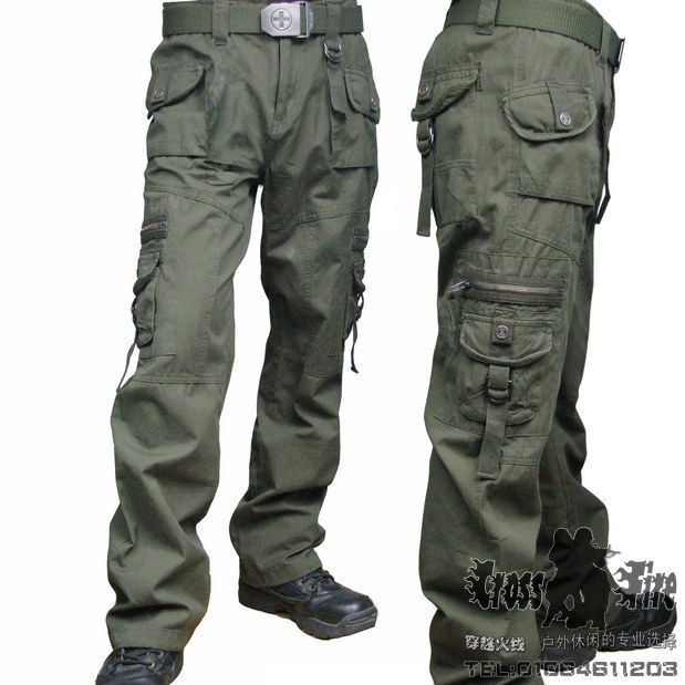 Army camouflage clothing wild field trip outdoors men multi-pocket Army camouflage clothing wild field trip outdoors men multi-pocket