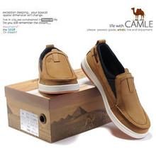 专柜正品 American Camel 美国骆驼 2011新款休闲皮鞋 简约皮鞋