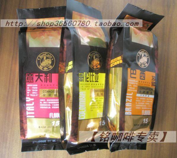 【铭咖啡专卖】  购有糖型金装铭咖啡3袋一组80元(含快递费)
