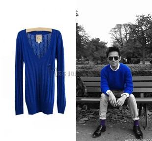 2012 women's wear ugly ugly trade wind in Europe and  UK thin fan v-neck twist Wool Sweater fashion women spring and autumn
