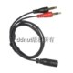 #4皇冠ddnut#iPhone耳机专用 转电脑 专用延长线 1米