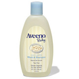 美国Aveeno baby婴儿燕麦无泪洗发沐浴液236ml 2合1沐浴露