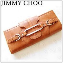 皇冠实拍香港货Jimmychoo高贵女士钱包意大利进口牛皮杏色-钱包卡套