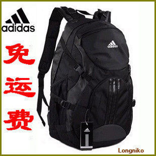 加强版爆销免运费!阿迪达斯双肩包adidas书包<span class=H>旅行包</span>电脑背包正品q