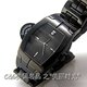 GUESS手表男款黑色IP镀钻石椭圆腕表